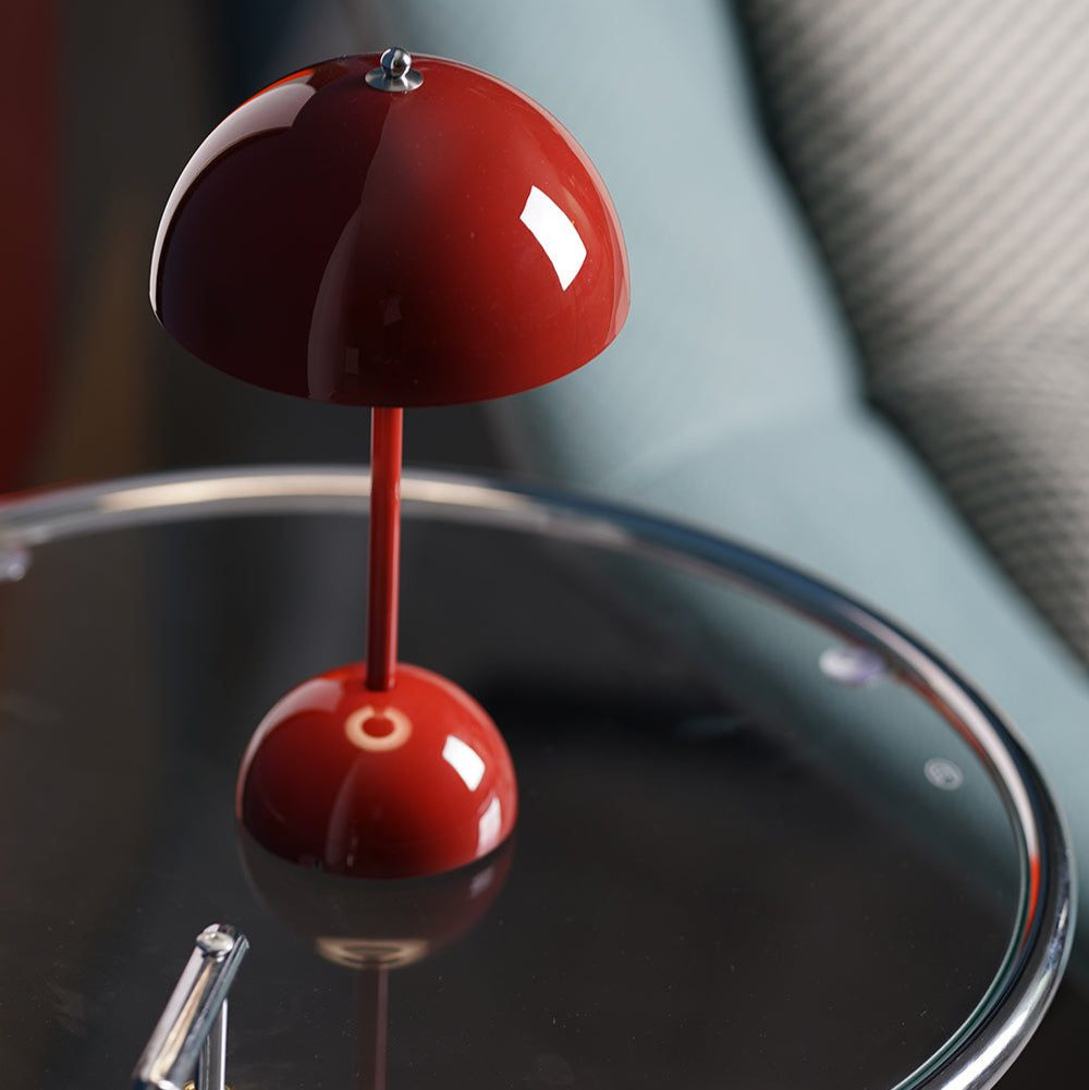 Flowerpot Mushroom Table Lamp with Touch Control