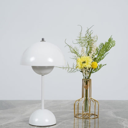 Flowerpot Mushroom Table Lamp with Touch Control