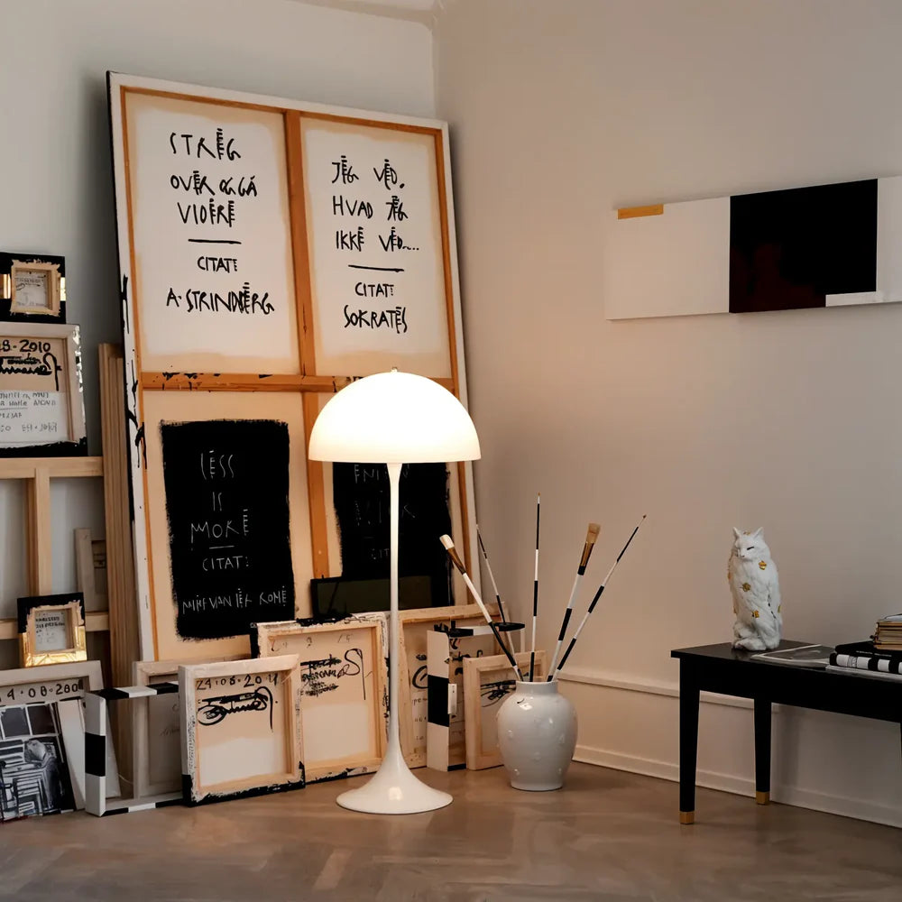 Modern Mushroom Design LED Floor Lamp