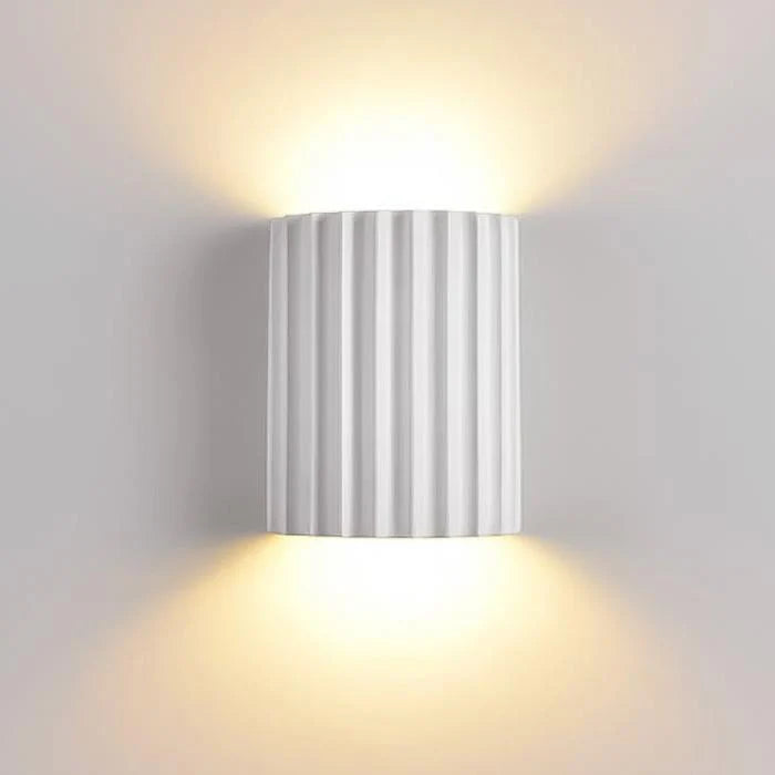 Modern Artistic Resin Wall Light with LED for Versatile Home Spaces