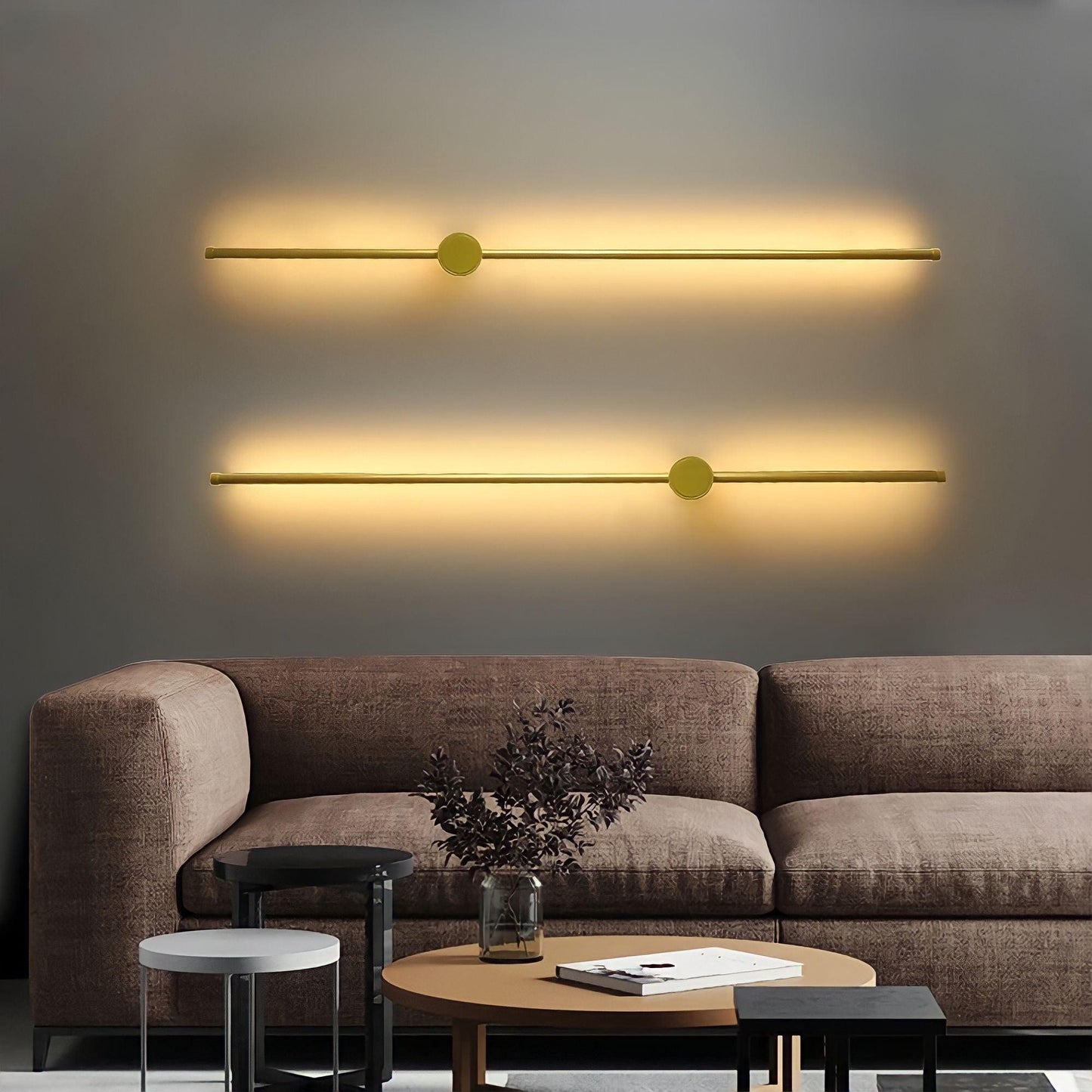 360° Rotating LED Wall Light with Remote Control for Custom Brightness Sconce 6