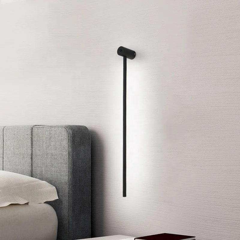 Modern LED Wall Light with Remote Control for Custom Brightness Sconce