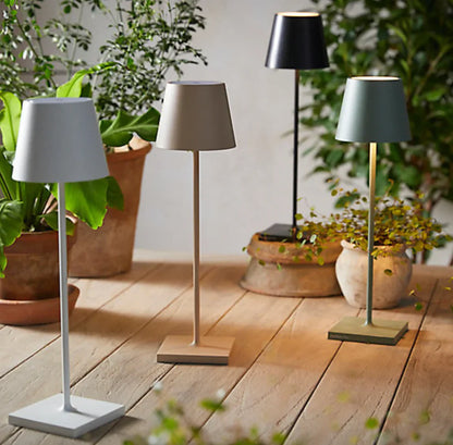 Portable Rechargeable LED Table Lamp - Touch-Dimming Cordless & Stylish Design