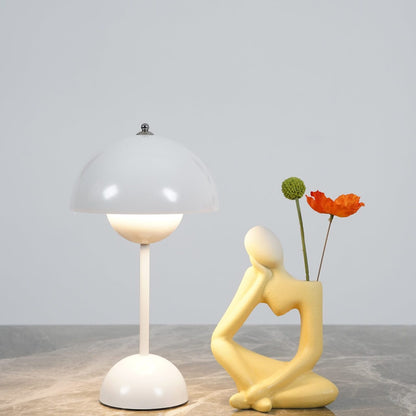 Flowerpot Mushroom Table Lamp with Touch Control