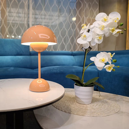 Flowerpot Mushroom Table Lamp with Touch Control