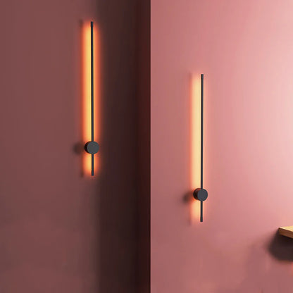 Modern LED Wall Light with Remote Control for Custom Brightness Sconce