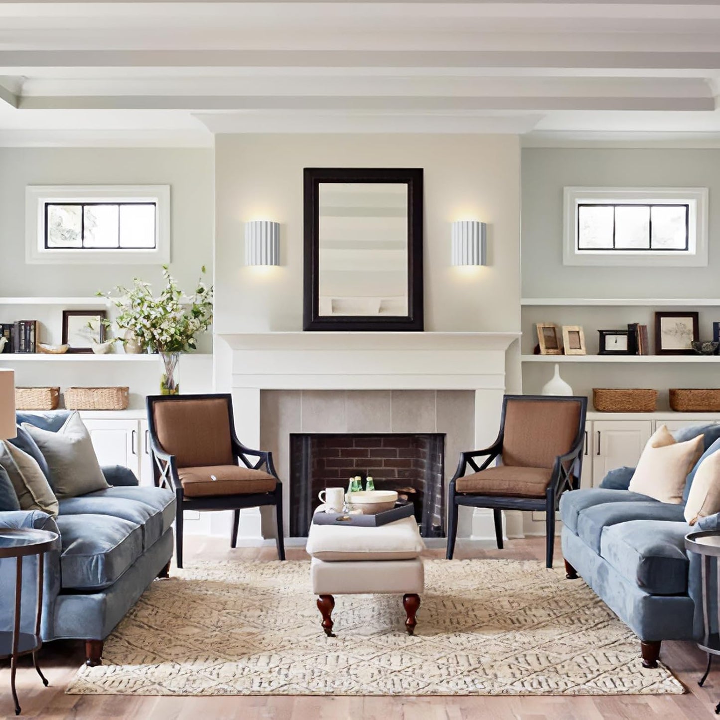 Modern Artistic Resin Wall Light with LED for Versatile Home Spaces