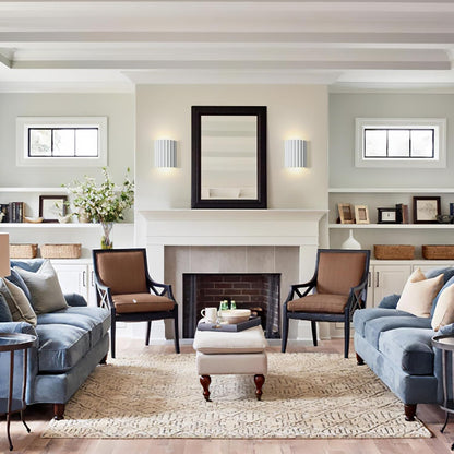 Modern Artistic Resin Wall Light with LED for Versatile Home Spaces