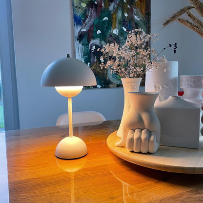 Flowerpot Mushroom Table Lamp with Touch Control
