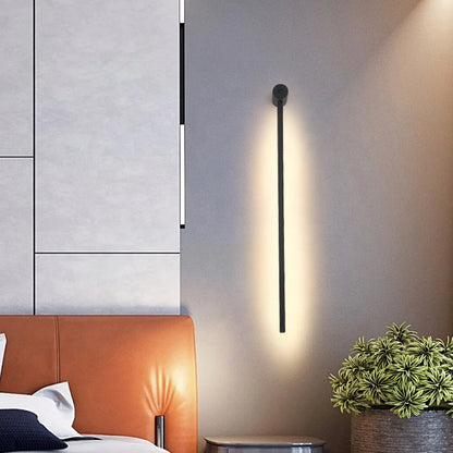Modern LED Wall Light with Remote Control for Custom Brightness Sconce