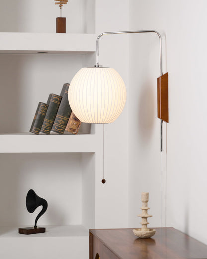 Adjustable Bubble Ball Wall Sconce with Swivel Hinge for Indoor Lighting 7