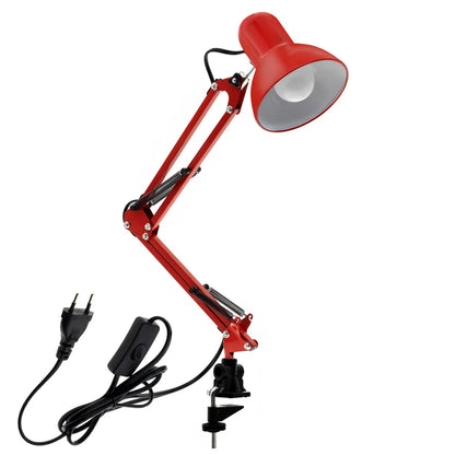 Adjustable LED Desk Lamp with E27 Bulb for Home Office Use and Flexible Positioning 6