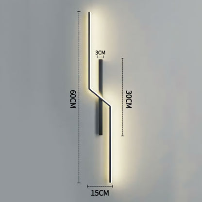 Adjustable LED Wall Light Sconce for Modern Spaces with Remote Control 0
