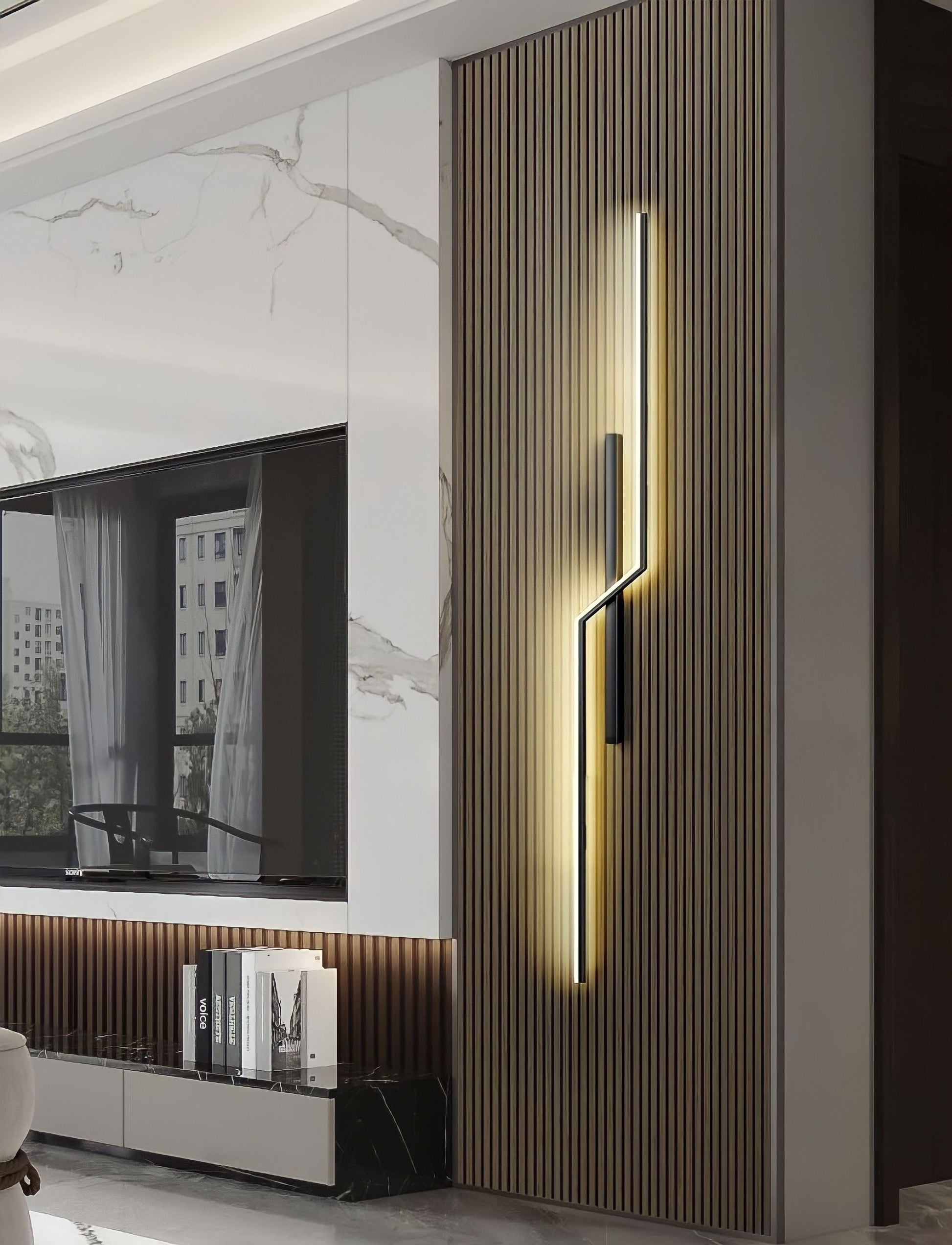 Adjustable LED Wall Light Sconce for Modern Spaces with Remote Control 3