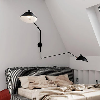 Adjustable Serge Mouille Wall Sconce Light for Modern Interior Spaces 7