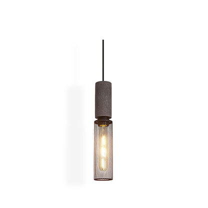 Black Concrete Pendant Lamp - Unique Urban Design for Kitchen Pendant Lighting 1