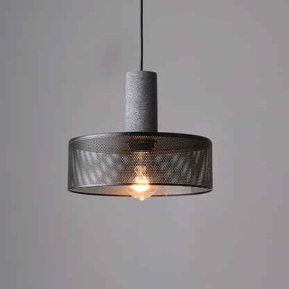 Black Concrete Pendant Lamp - Unique Urban Design for Kitchen Pendant Lighting 12