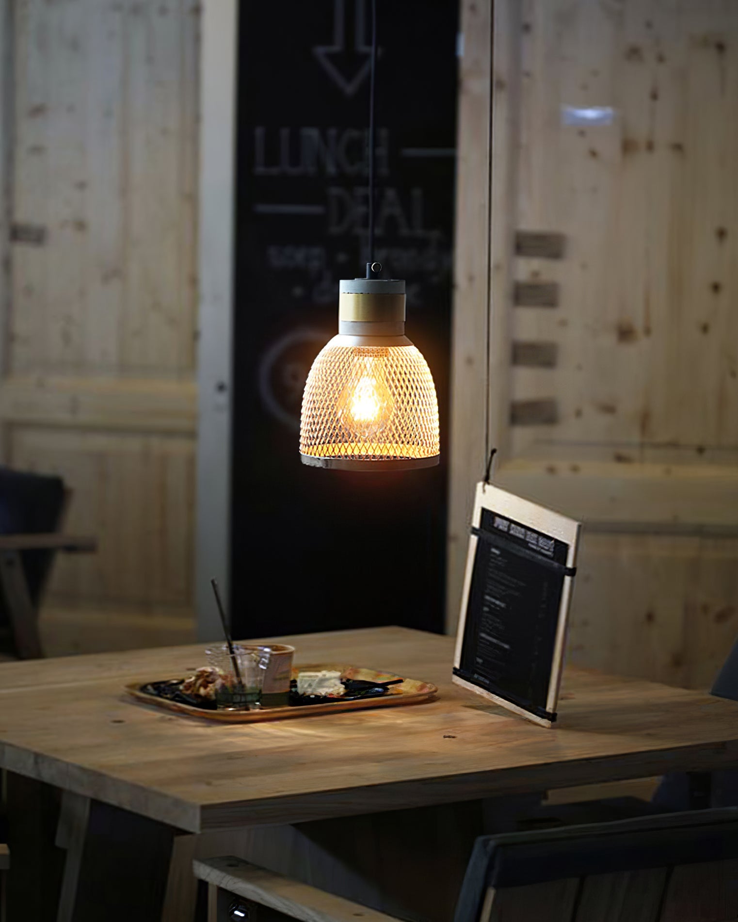 Black Concrete Pendant Lamp - Unique Urban Design for Kitchen Pendant Lighting 2