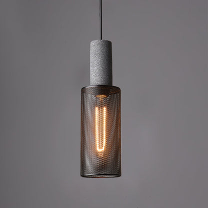 Black Concrete Pendant Lamp - Unique Urban Design for Kitchen Pendant Lighting 7