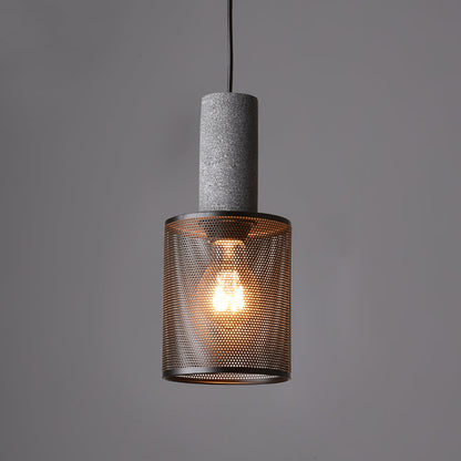 Black Concrete Pendant Lamp - Unique Urban Design for Kitchen Pendant Lighting 9