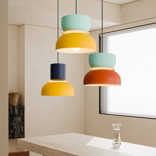 Color Block Nordic Pendant Light - Modern Kitchen Pendant Lighting Fixture 3
