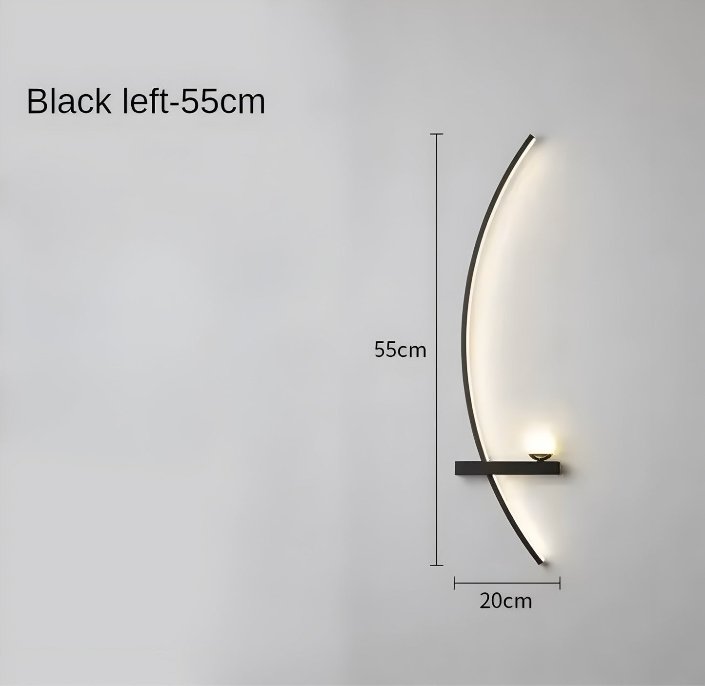 Dimmable Modern Wall Sconce with Minimalist Design for Bedroom and Living Room 0