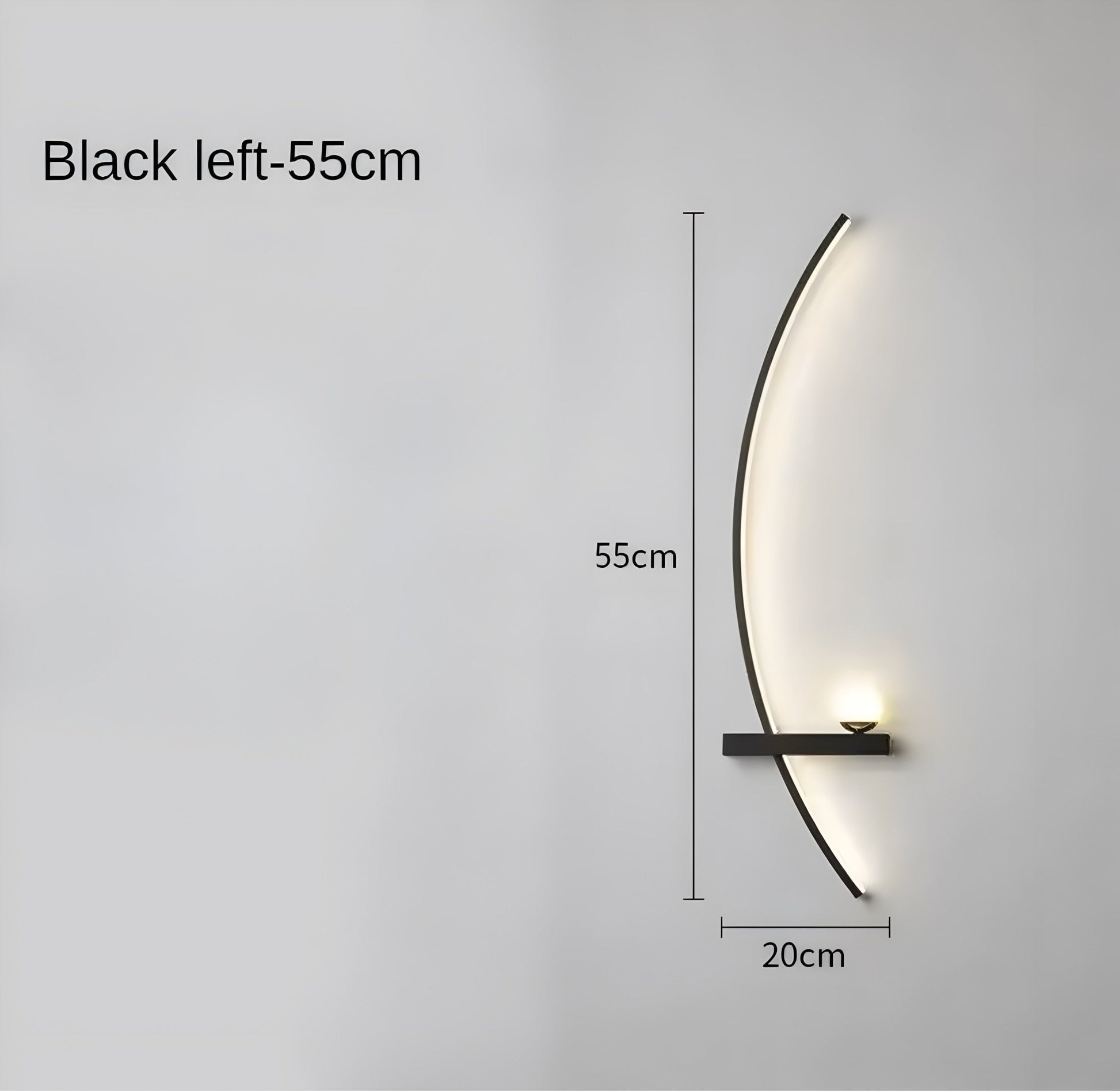 Dimmable Modern Wall Sconce with Minimalist Design for Bedroom and Living Room 0