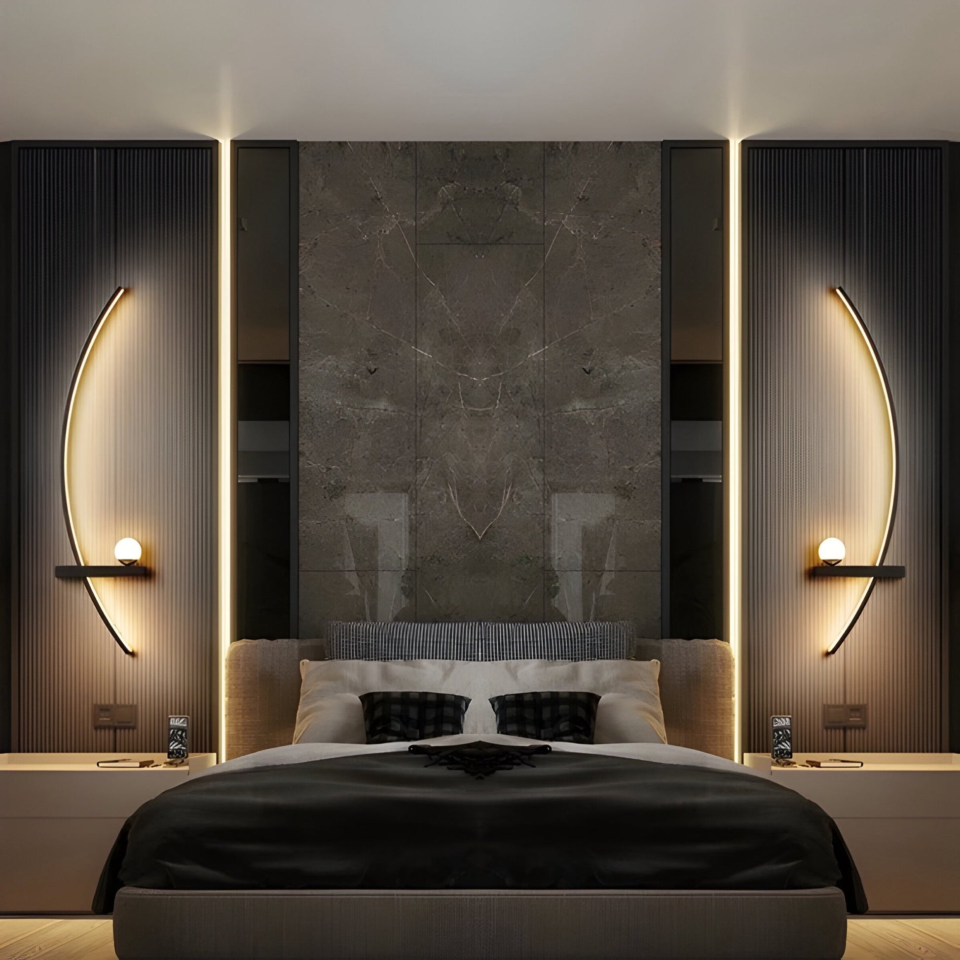Dimmable Modern Wall Sconce with Minimalist Design for Bedroom and Living Room 1