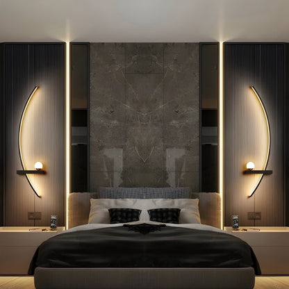 Dimmable Modern Wall Sconce with Minimalist Design for Bedroom and Living Room 1