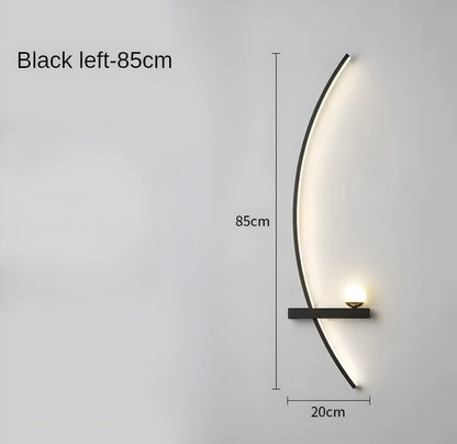 Dimmable Modern Wall Sconce with Minimalist Design for Bedroom and Living Room 10