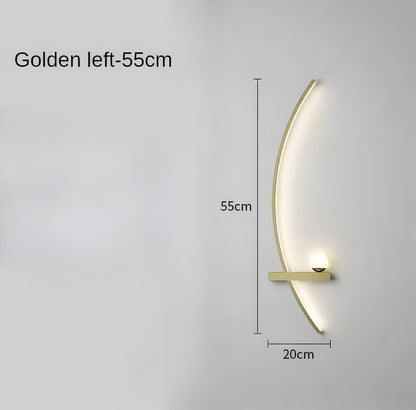 Dimmable Modern Wall Sconce with Minimalist Design for Bedroom and Living Room 8