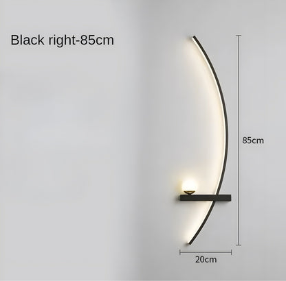 Dimmable Modern Wall Sconce with Minimalist Design for Bedroom and Living Room 9
