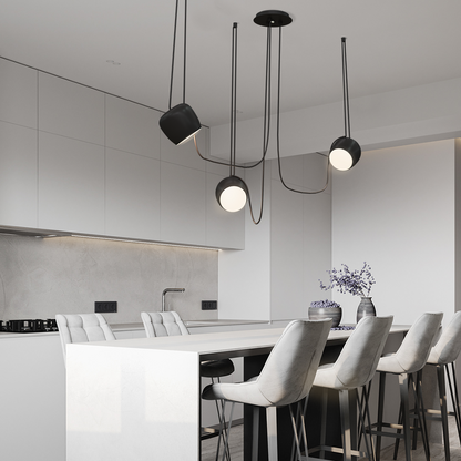 Dimmable Multi-Light Pendant Lamp - Modern Pendant Lighting for Kitchen Island 4