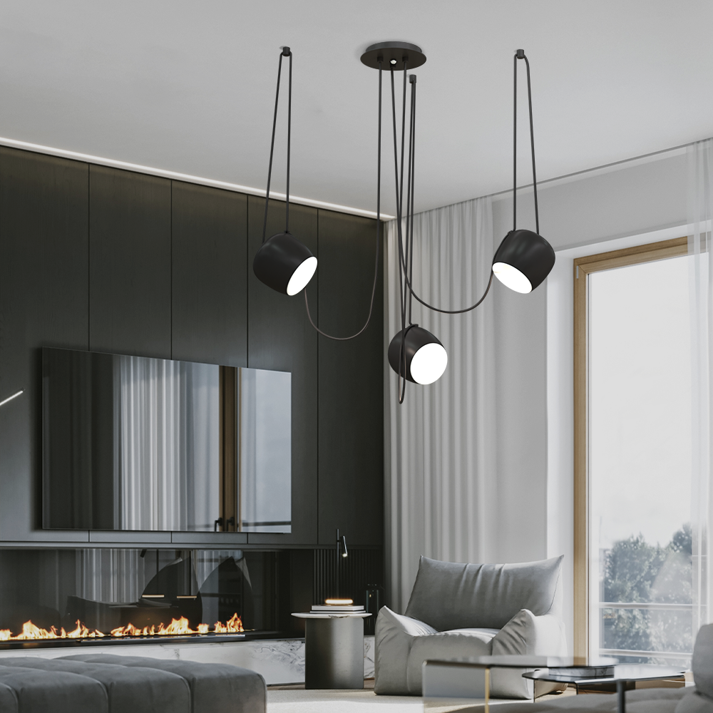 Dimmable Multi-Light Pendant Lamp - Modern Pendant Lighting for Kitchen Island 6