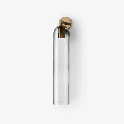 Elegant Cylindrical Art Glass Wall Sconce Light for Indoor Decoration 1
