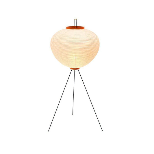 Elegant Japanese Mulberry Paper Floor Lamp for Living Room Indoor Illumination