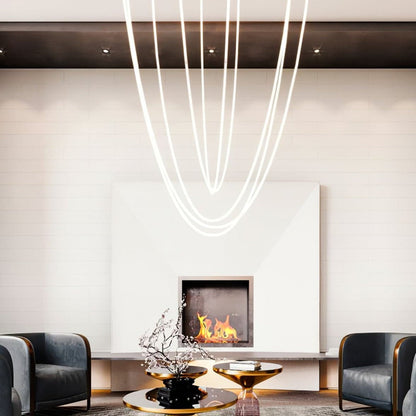 Flexible LED Pendant Light - Customizable Kitchen Pendant Lighting, Energy Efficient 2