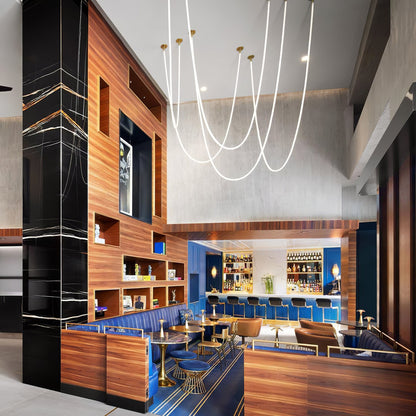 Flexible LED Pendant Light - Customizable Kitchen Pendant Lighting, Energy Efficient 5