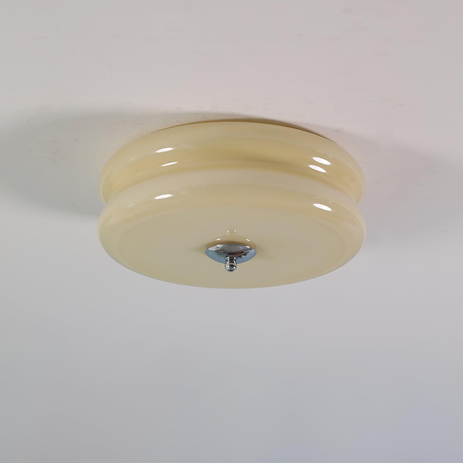 Flush Mount Ceiling Light - Art Deco Vintage Design for Indoor Spaces 0