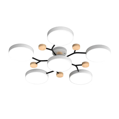 Flush Mount Ceiling Light - Modern Molecular LED Design for Home Décor 10
