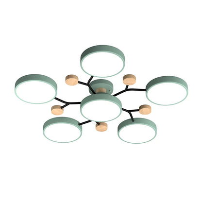 Flush Mount Ceiling Light - Modern Molecular LED Design for Home Décor 14