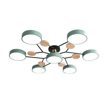Flush Mount Ceiling Light - Modern Molecular LED Design for Home Décor 15