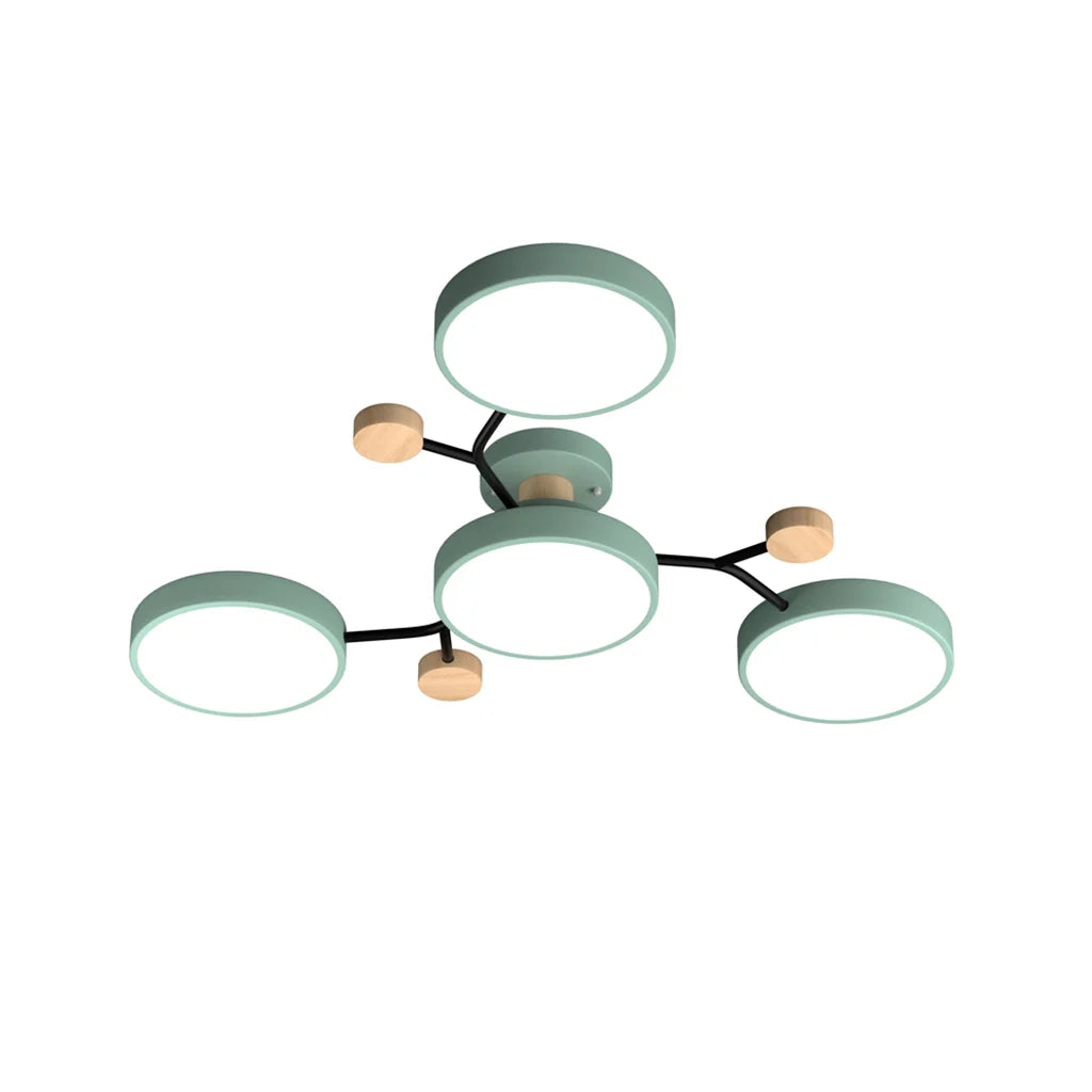 Flush Mount Ceiling Light - Modern Molecular LED Design for Home Décor 16