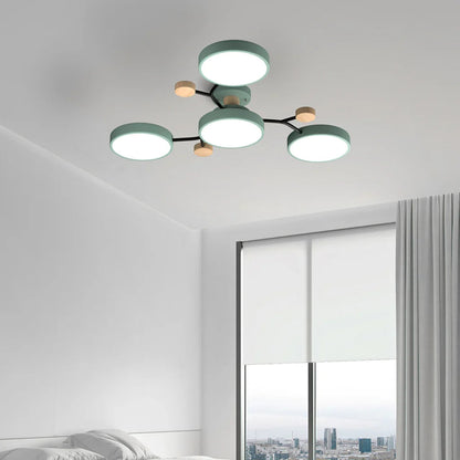 Flush Mount Ceiling Light - Modern Molecular LED Design for Home Décor 5