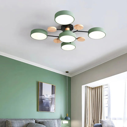 Flush Mount Ceiling Light - Modern Molecular LED Design for Home Décor 6