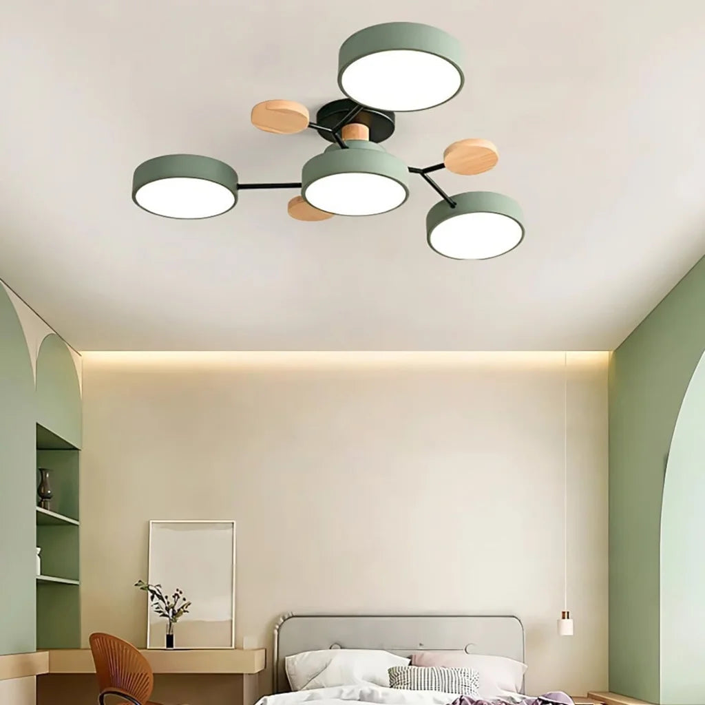 Flush Mount Ceiling Light - Modern Molecular LED Design for Home Décor 7