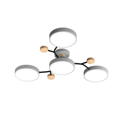 Flush Mount Ceiling Light - Modern Molecular LED Design for Home Décor 8