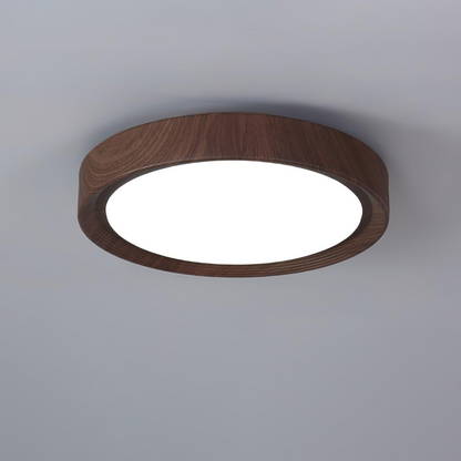 Flush Mount Ceiling Light with Wood Grain Design for Modern Home Décor 10