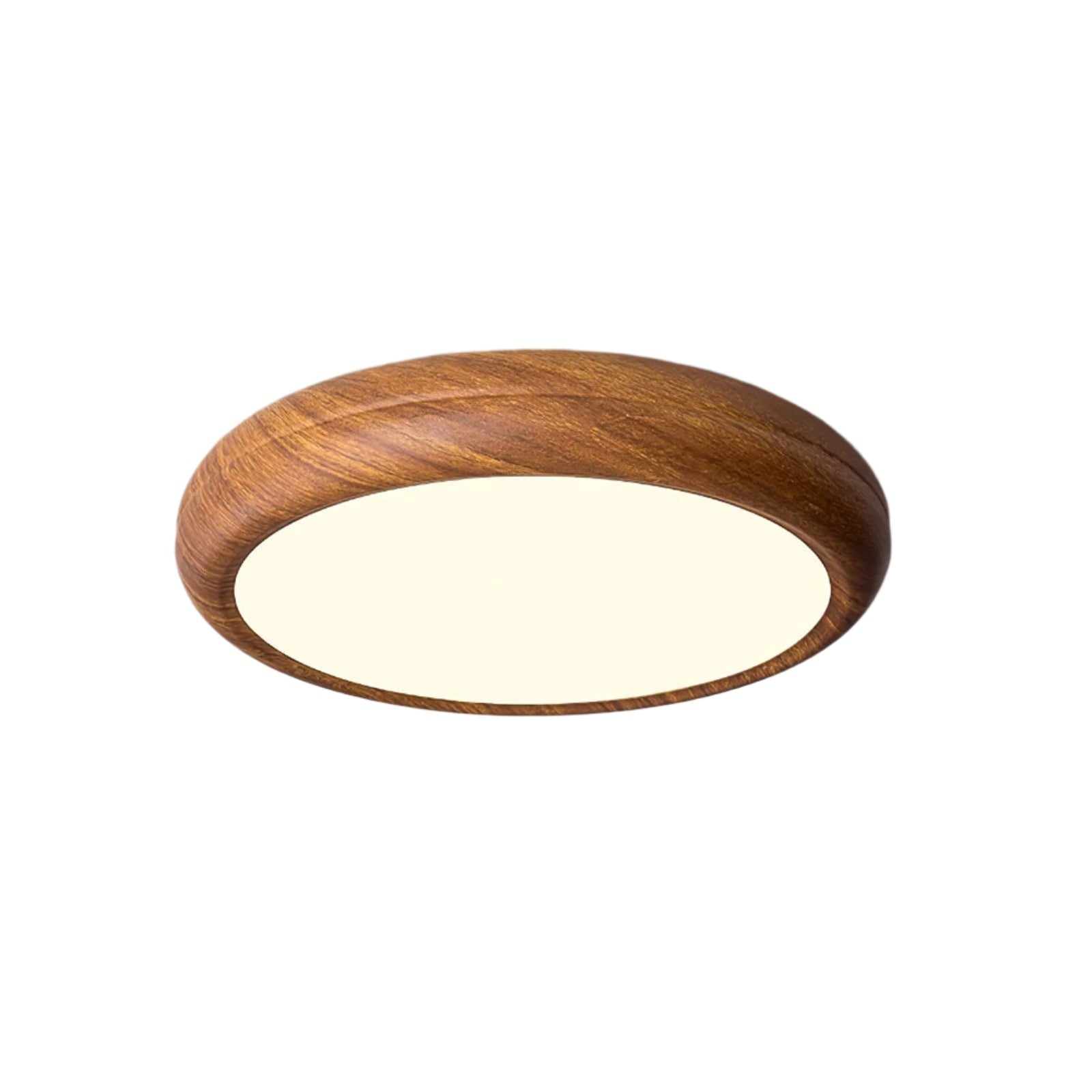 Flush Mount Ceiling Light with Wood Grain Design for Modern Home Décor 12