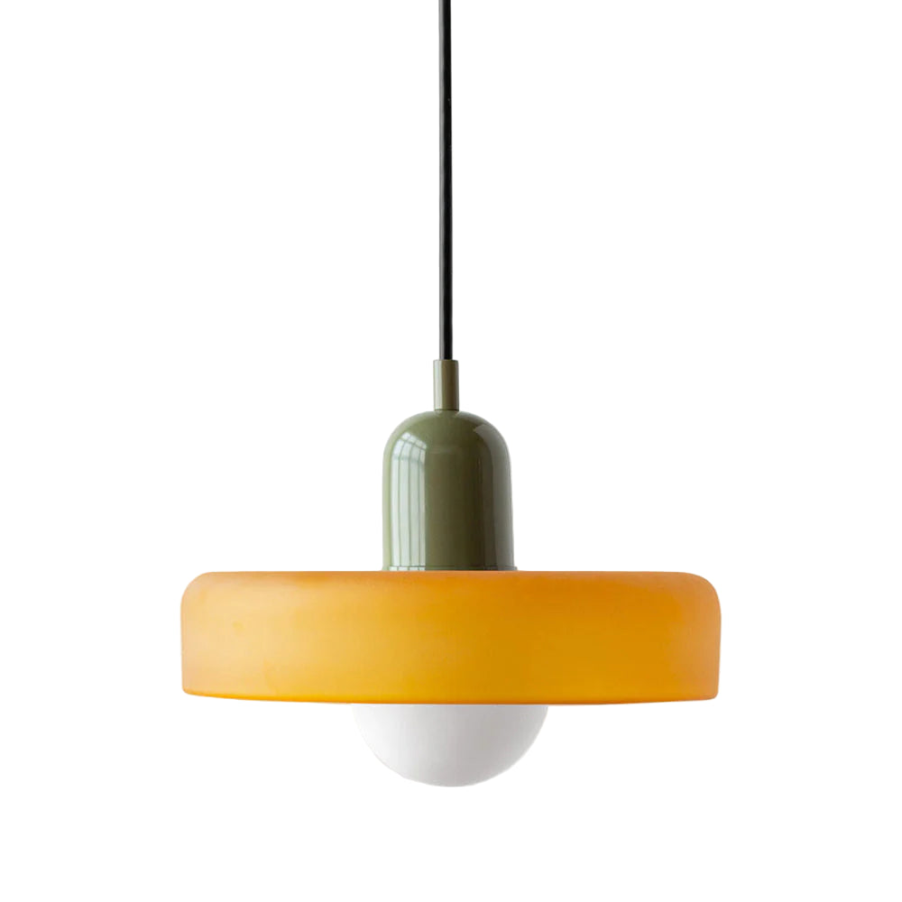 Colorful Glass Pendant Light for Modern Homes